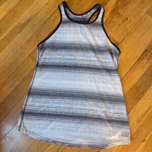 New Balance women's black and white racerback tank, size S/M (tag missing)